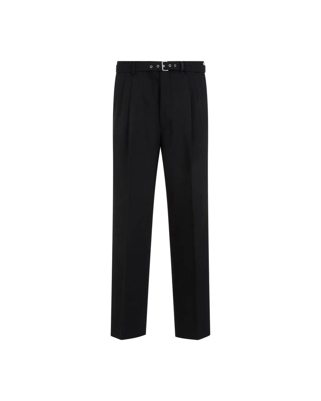Prada Black Wool Pant for men