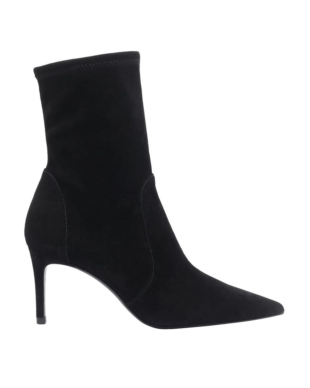 Stuart Weitzman Black Stuart Power Pump Booties