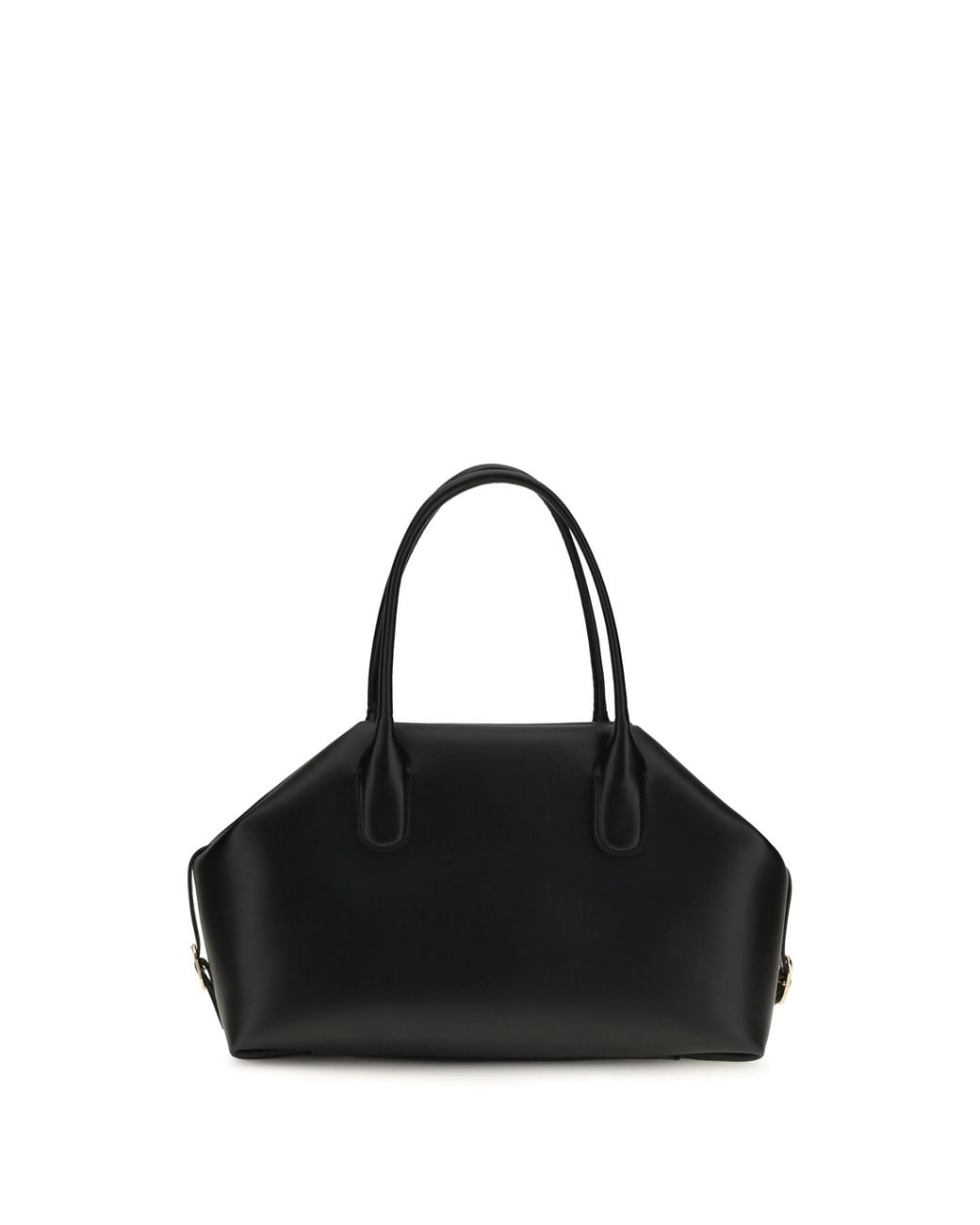 THEMOIRÈ Black Medium Talia Trank Shopping Bag