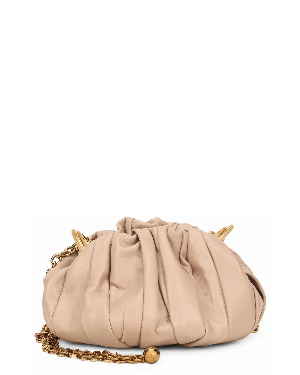 Chloé Pink Pleated Shoulder Bag