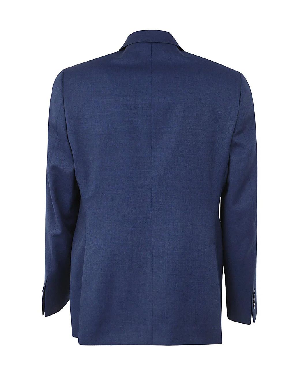 Sartoria Latorre Blue Wool Suit With Two Buttons for men