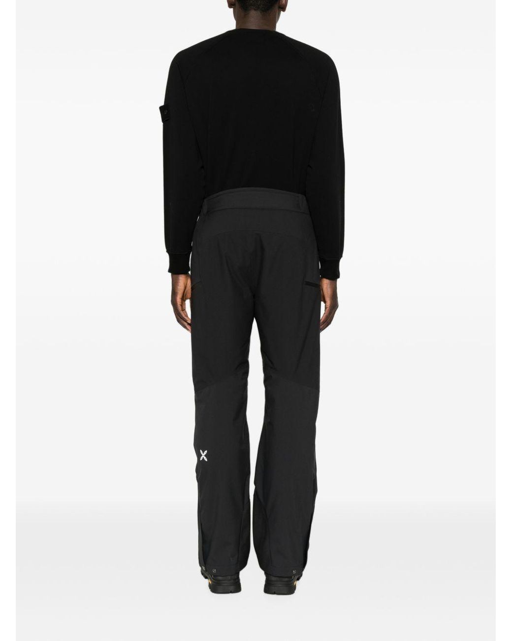 Montura Black Polyester Trousers