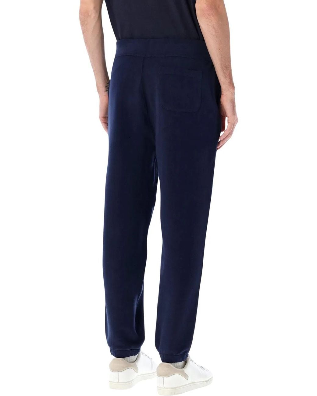 Polo Ralph Lauren Blue Cotton Fleece Joggers for men