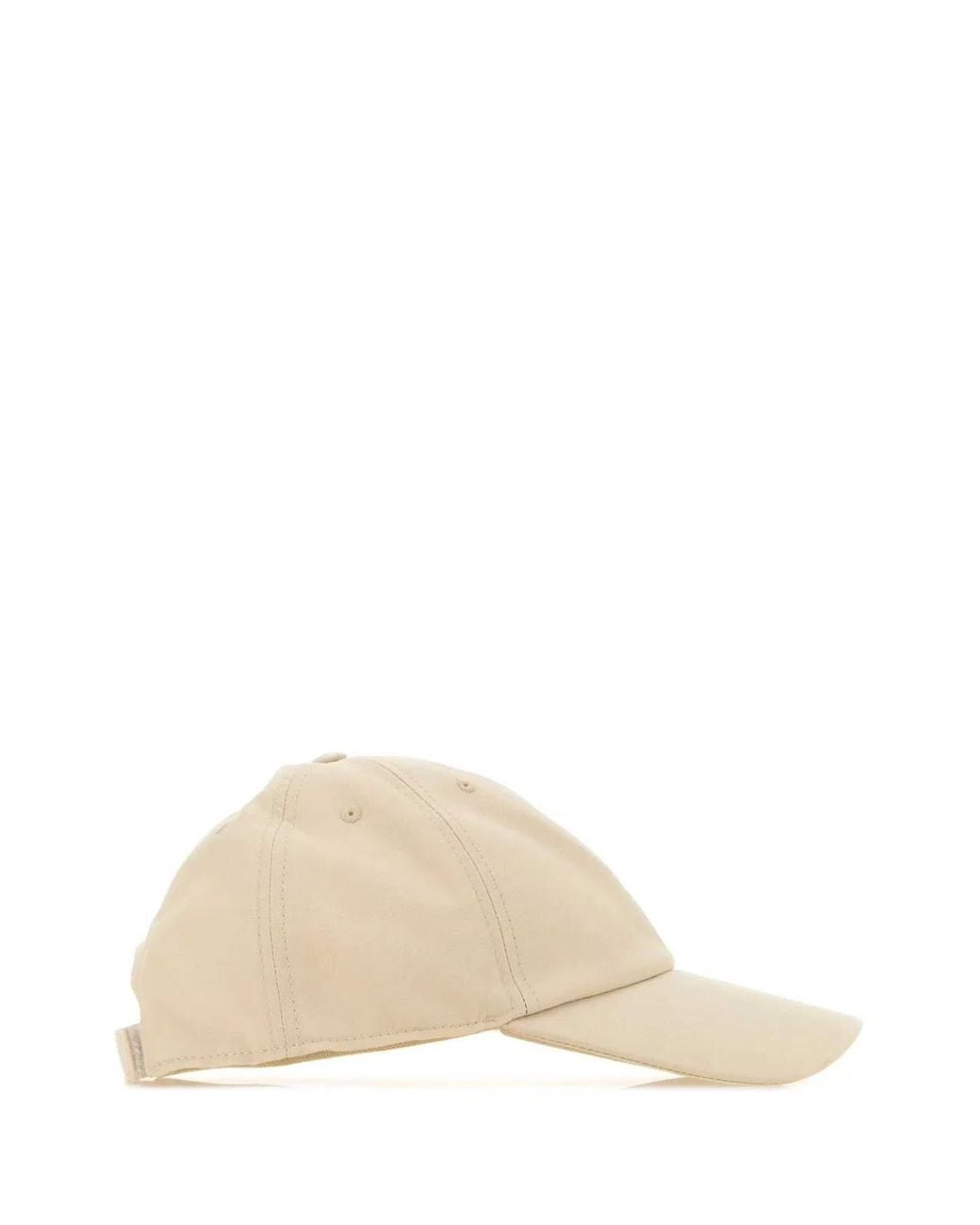 Fendi Natural Cotton Blend Baseball Cap for men