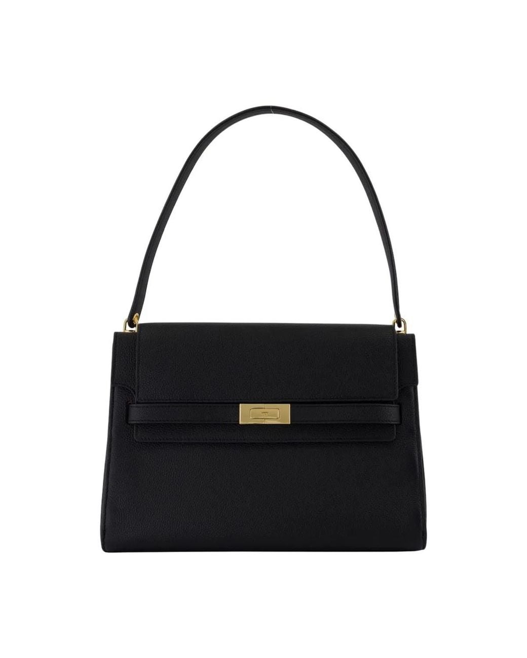 Tory Burch Black Lee Radziwilli Grande Shoulder Bag