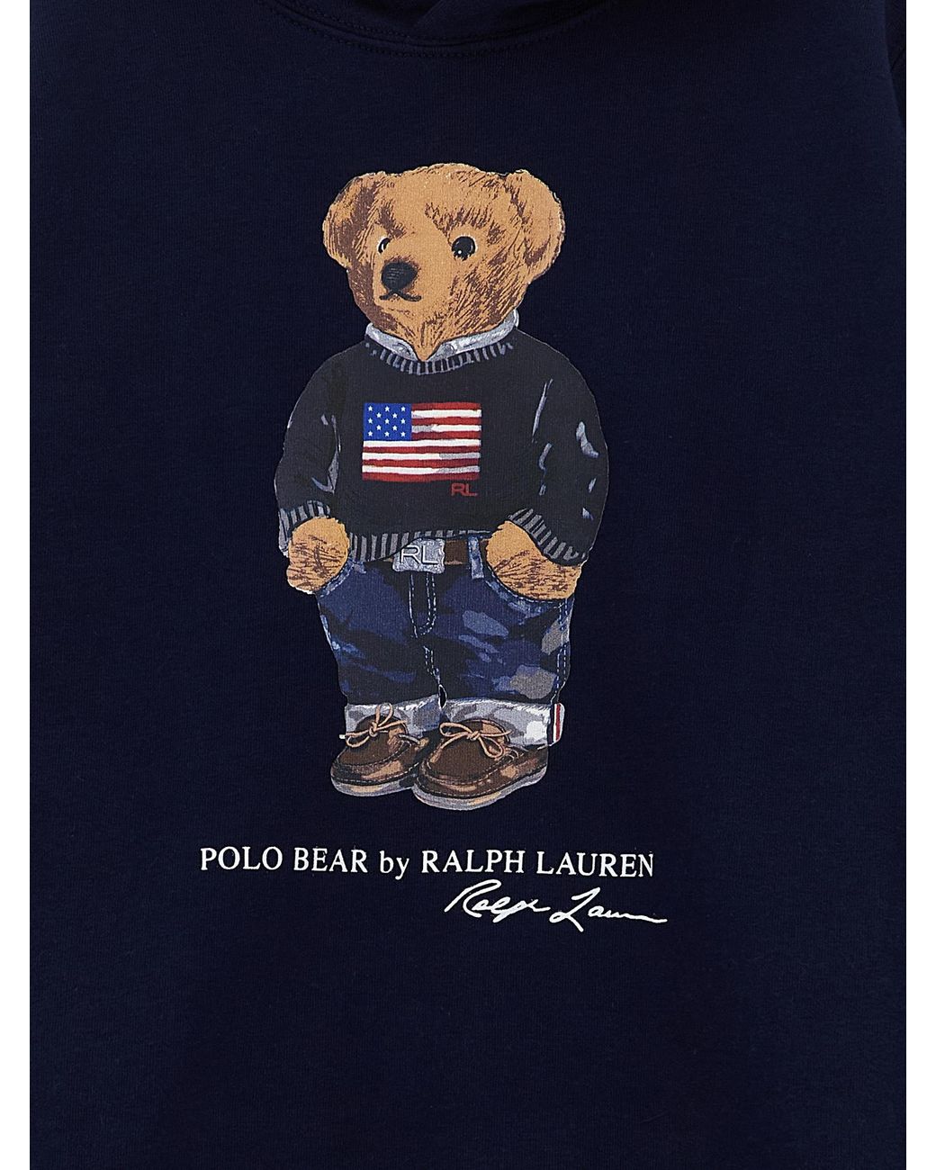 Polo Ralph Lauren Blue 'Polo Bear' Hoodie