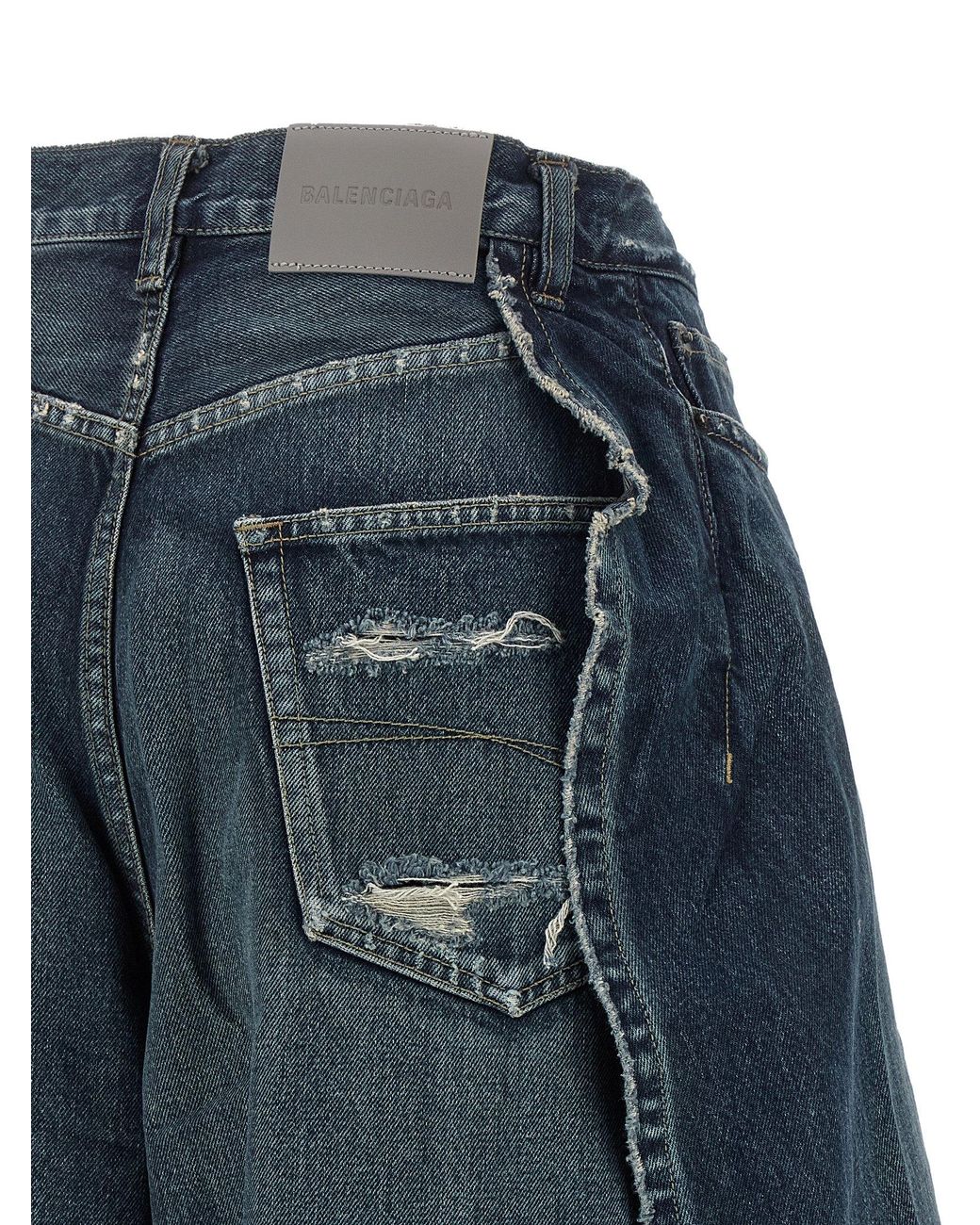 Balenciaga Blue 'Tulipano' Jeans