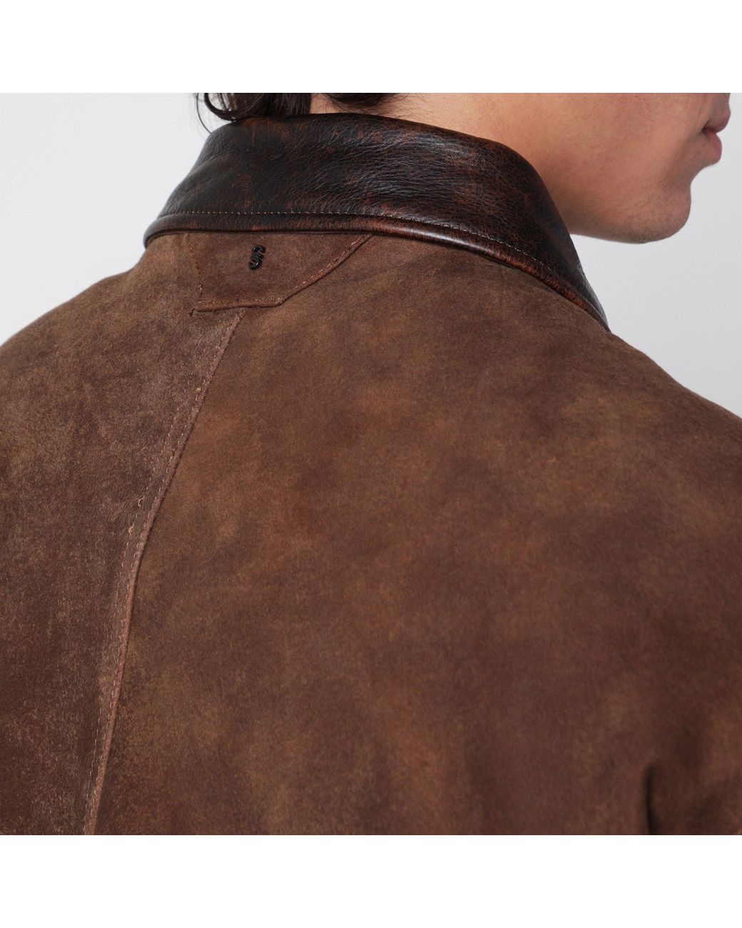 Salvatore Santoro Brown Jacket for men