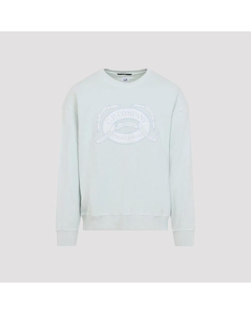 C P Company Blue C.P.Company Sweatshirts Crew Neck for men