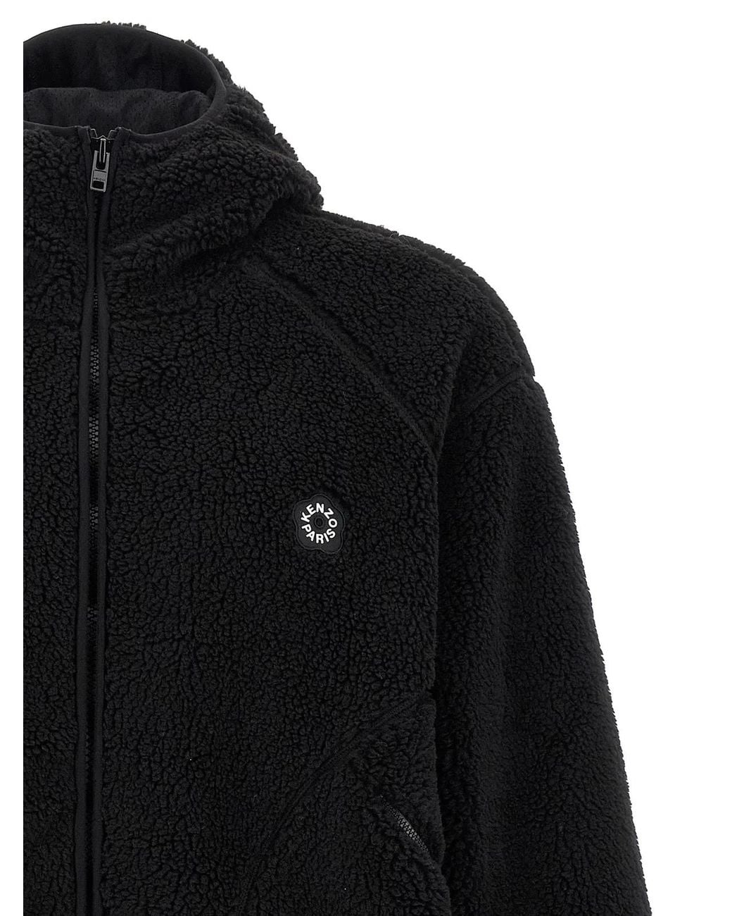 KENZO Black 'Boke Flower 2.0' Hoodie for men