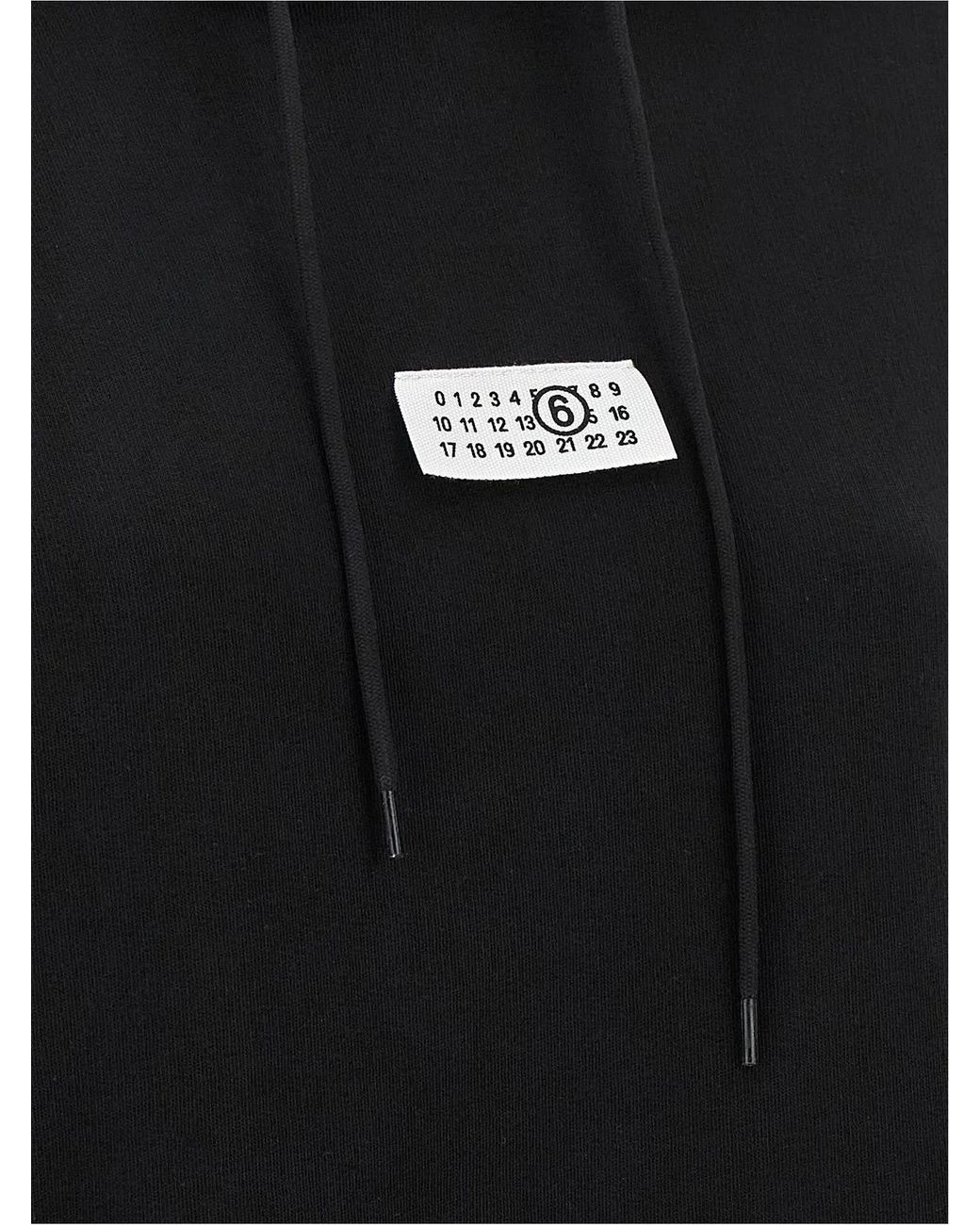 MM6 by Maison Margiela Blue 'Numeric Signature Mm6' Hoodie