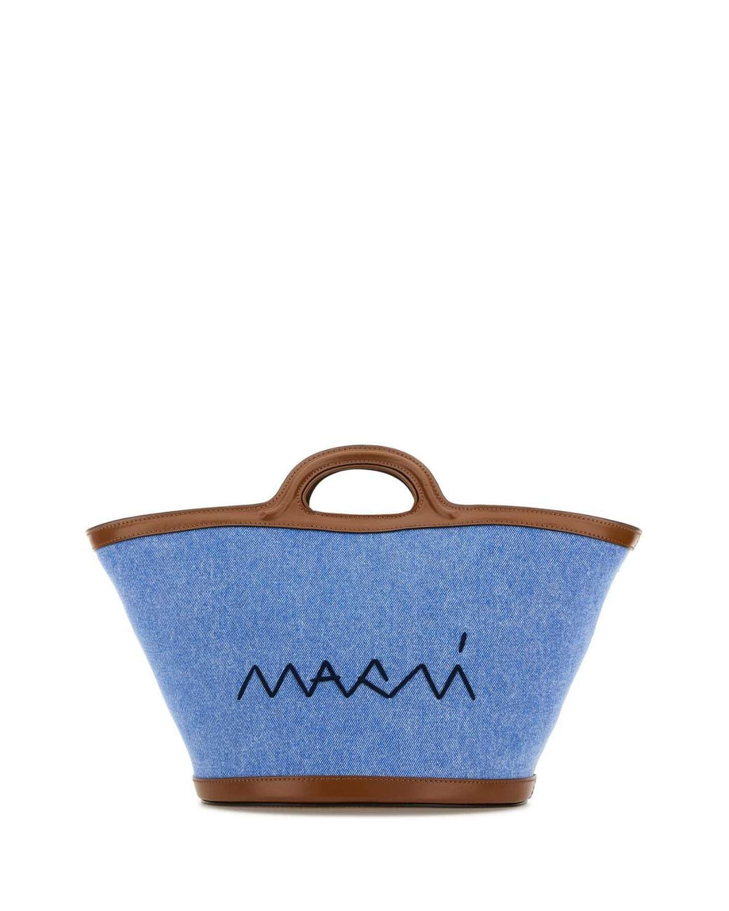 Marni Blue Bucket Bags