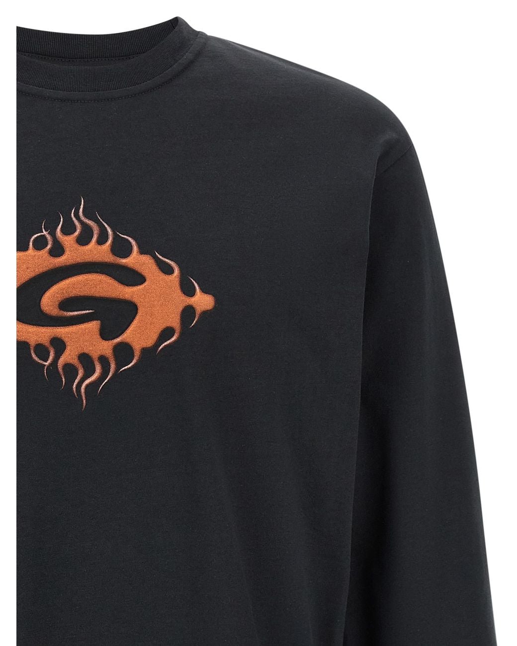 Gramicci Blue 'Flames' T-Shirt for men