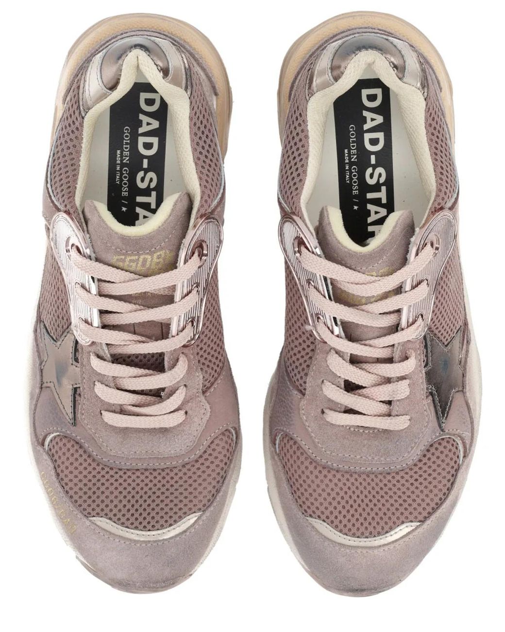 Golden Goose Deluxe Brand Pink "Dad-Star" Sneaker
