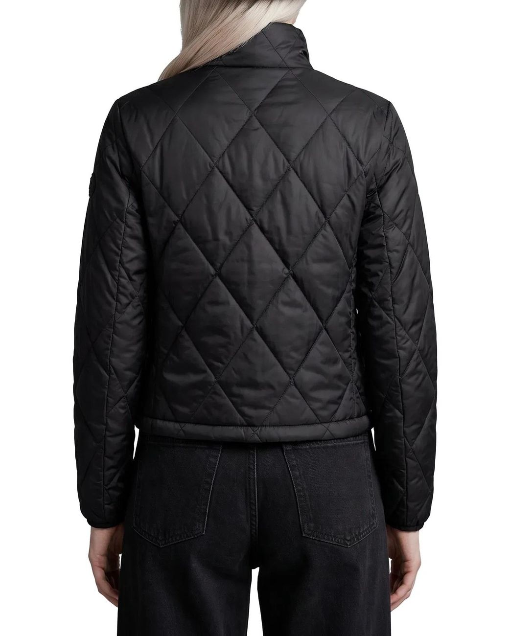 Burberry Black Bramford Quilted Nylon Jacket