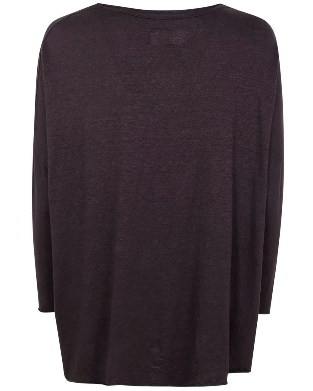 Labo.art Blue "Ata" Lieto Linen Round Neck Sweater