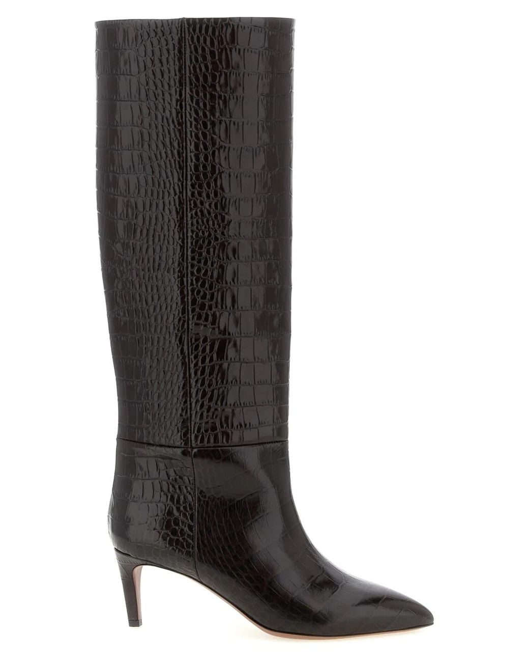 Paris Texas Black 'Stiletto' Boots