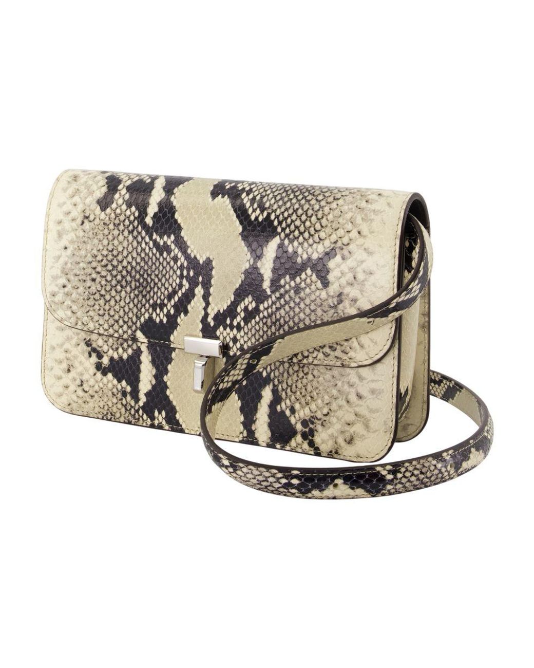 Totême Multicolor T-Lock Python Crossbody