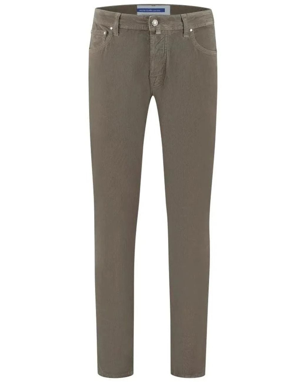 Jacob Cohen Gray Cotton Pants for men