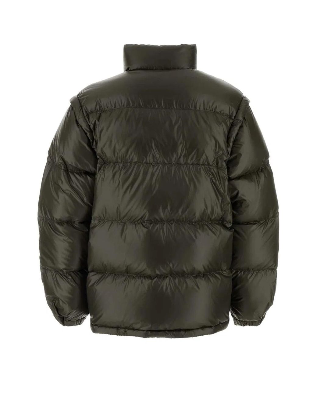 Prada Green Quilted Jacket for men