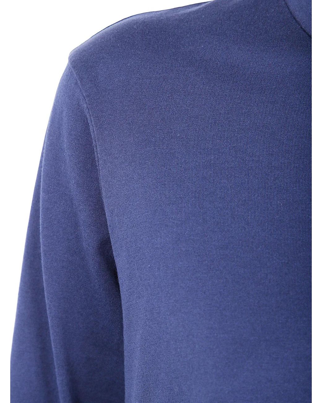Labo.art Blue "Agapi" Round Neck Sweater