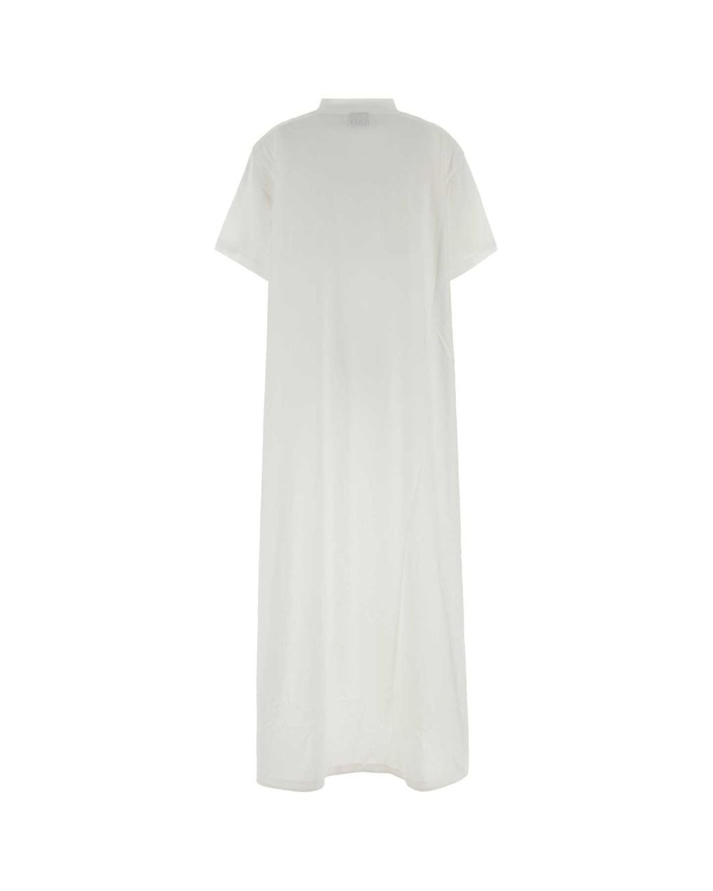 Balenciaga White Cotton Blend T-Shirt