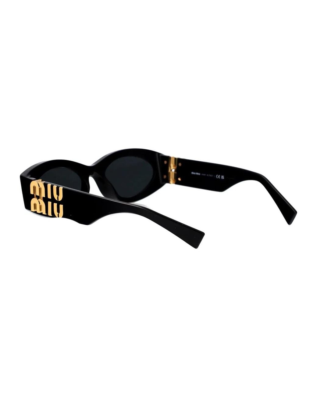 Miu Miu Black Sunglasses 0Mu 11Ws 1Ab5S0/21/135