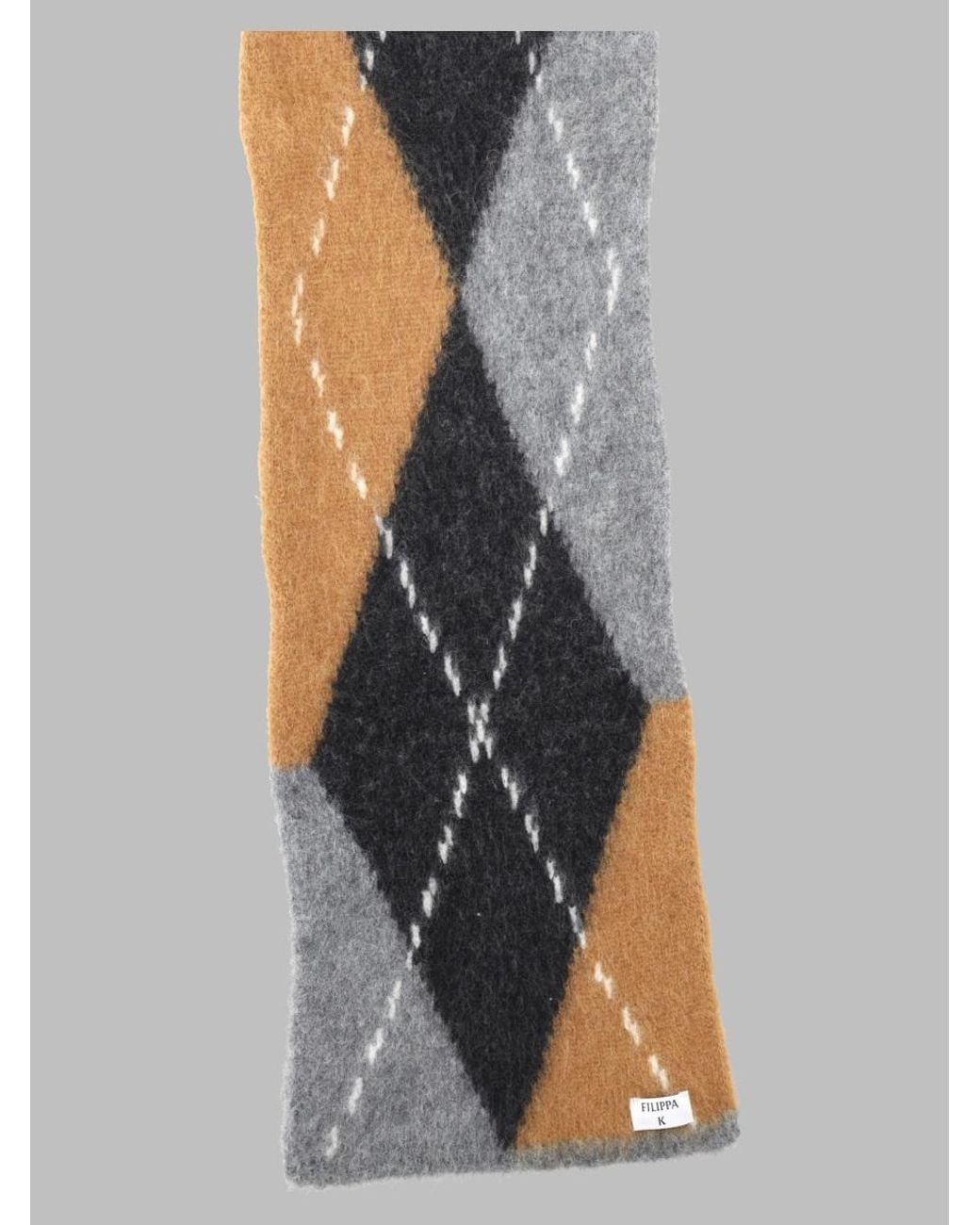 Filippa K Blue Alpaca Blend Scarf For