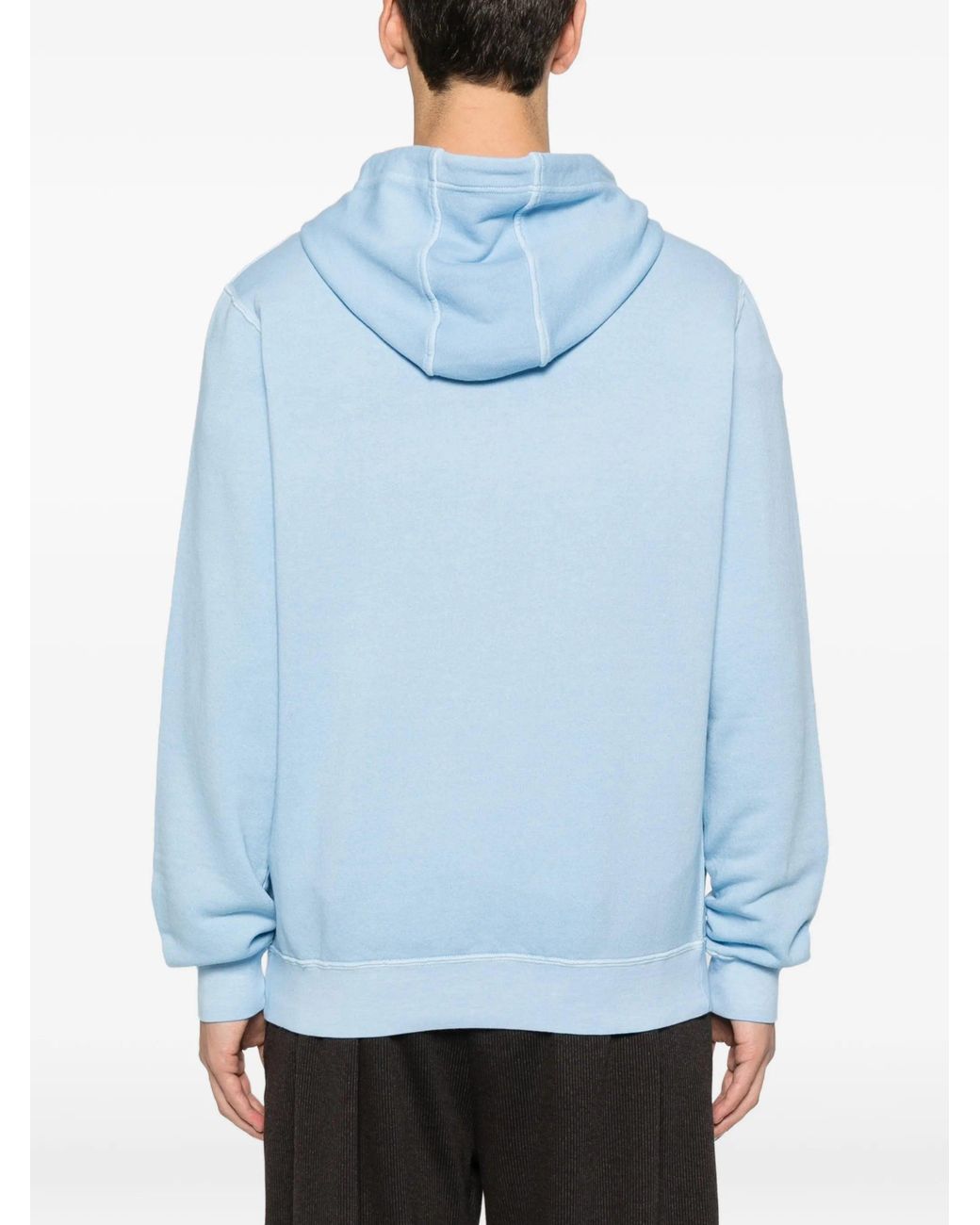FILIPPO DE LAURENTIIS Blue Sweatshirt Ls for men