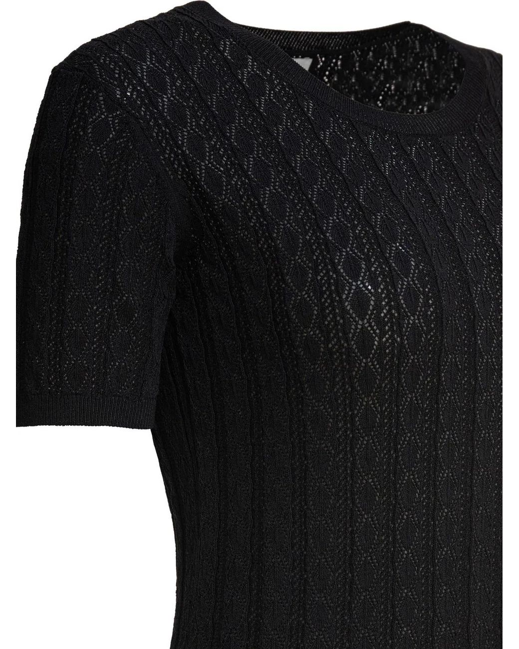 Loulou de Saison Black Elastane Dress