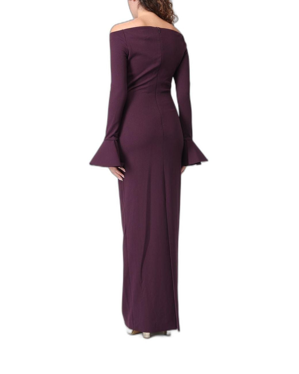 Solace London Purple Abito Donna Rosso