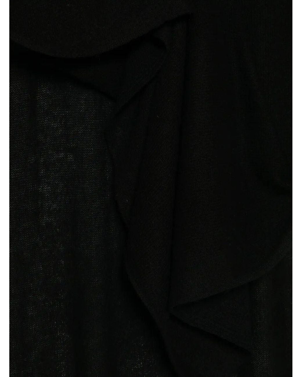 ABSOLUT CASHMERE Black "Infinity" Scarf