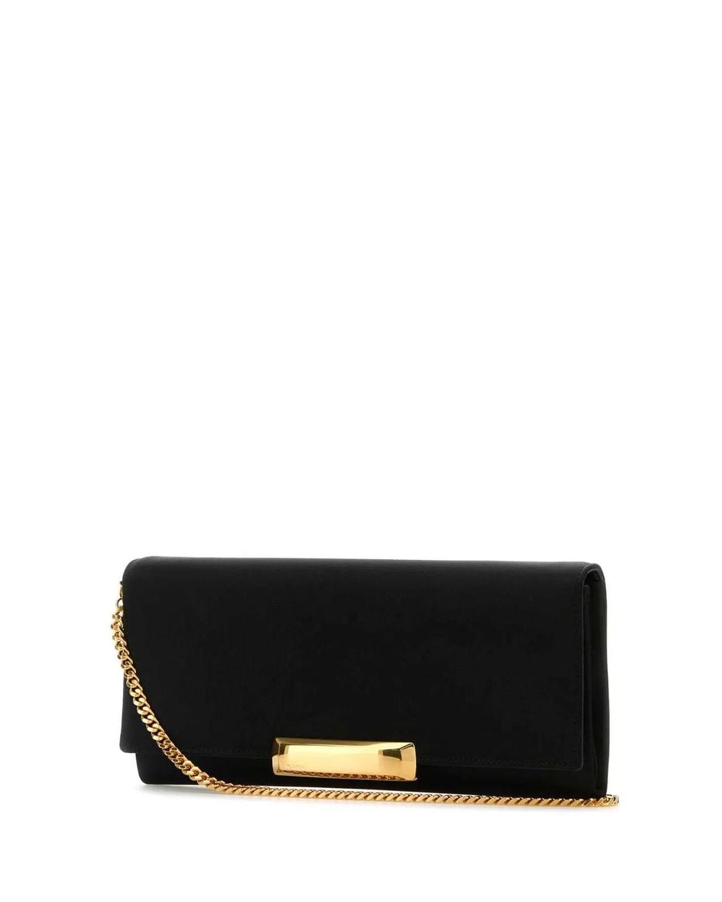 Tom Ford Black Satin Clutch