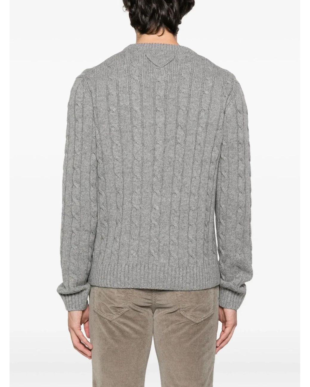 Prada Gray Sweaters & Knitwear for men