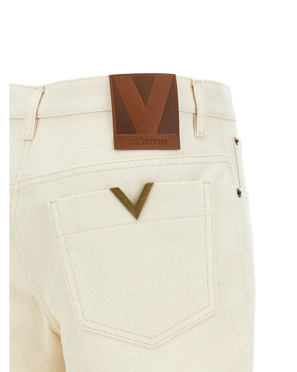 Valentino Garavani Natural Vgold Shorts