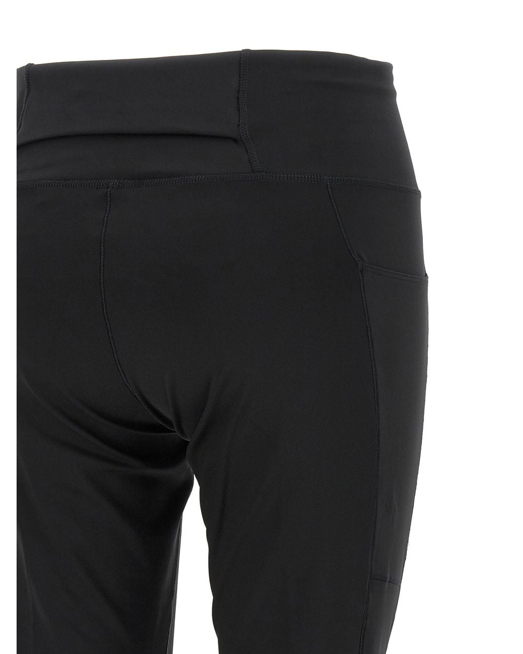Y-3 Black 'Run' Pocket Leggings