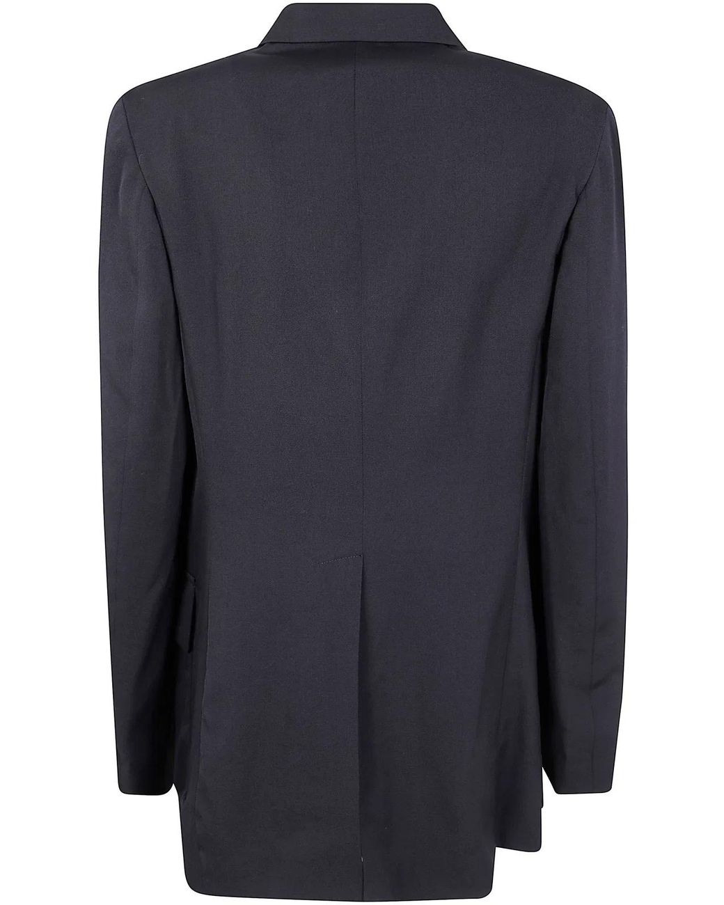Y's Yohji Yamamoto Blue "Notched Lapel" Gabardine Jacket