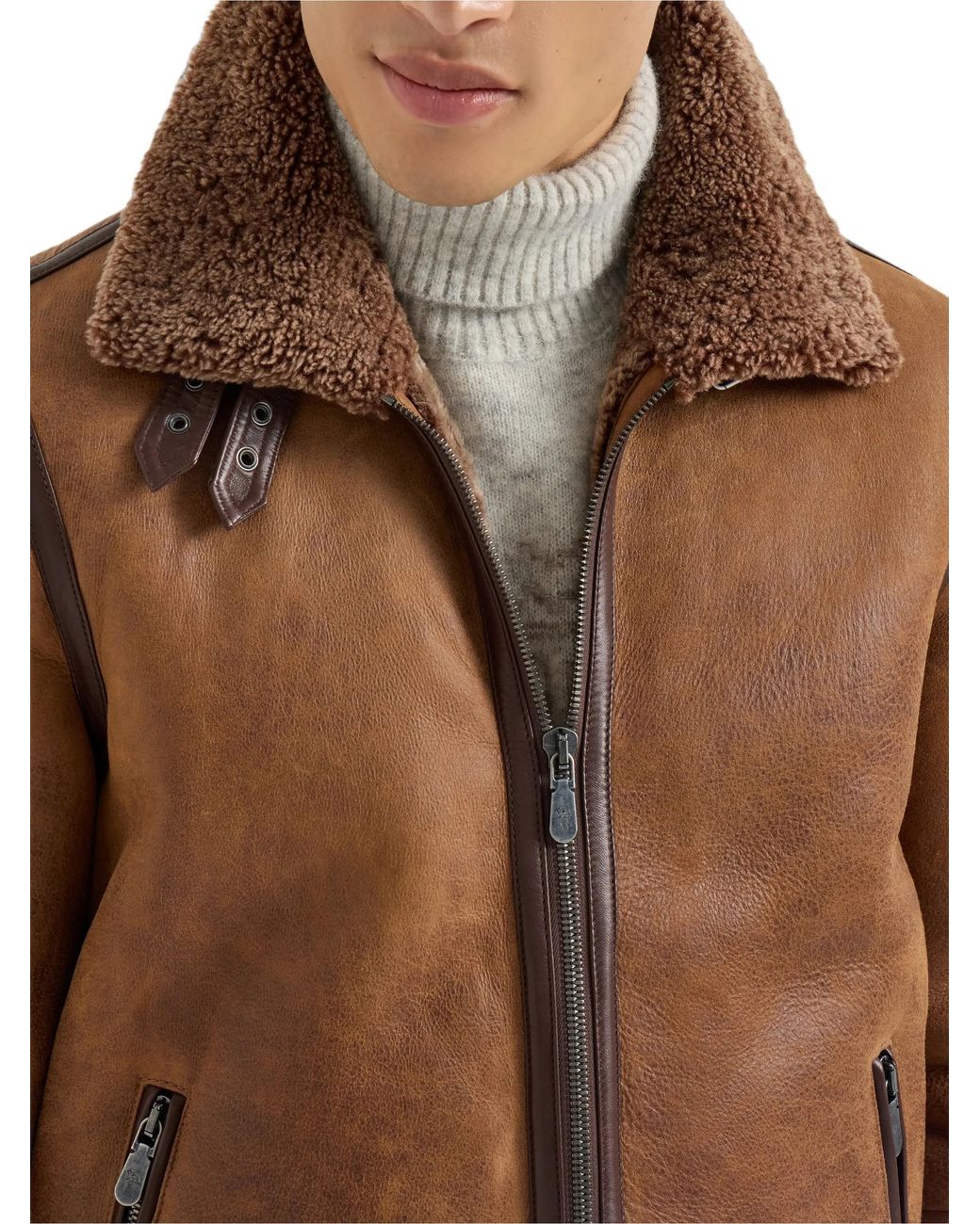 Brunello Cucinelli Brown Jacket for men
