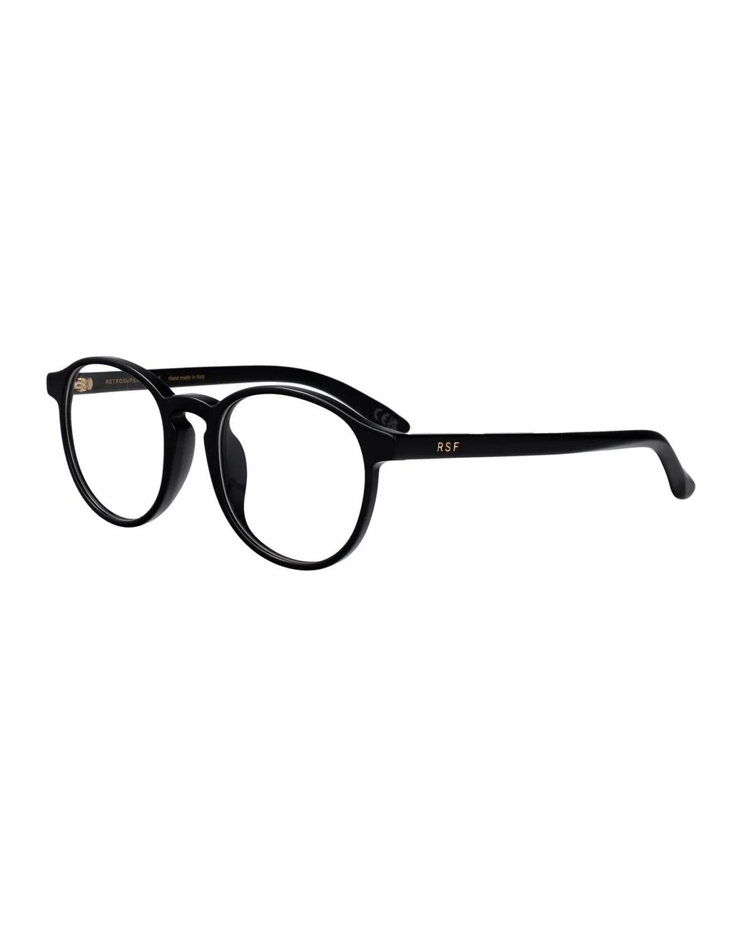 Retrosuperfuture Black Acetate Glasses