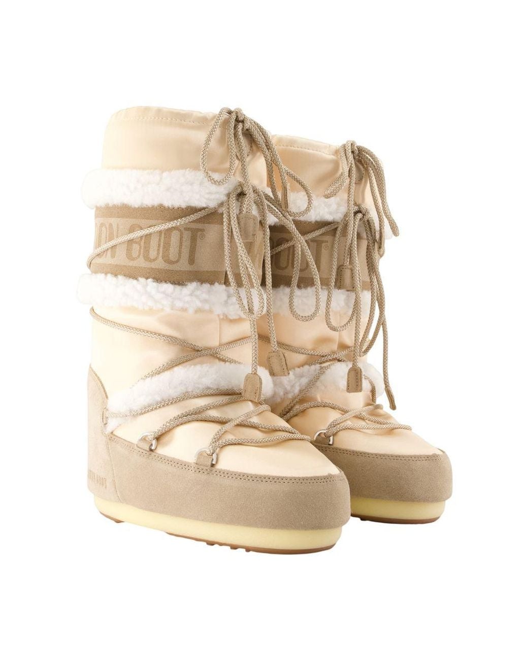 Moon Boot Natural Icon Pearly Plus Boots