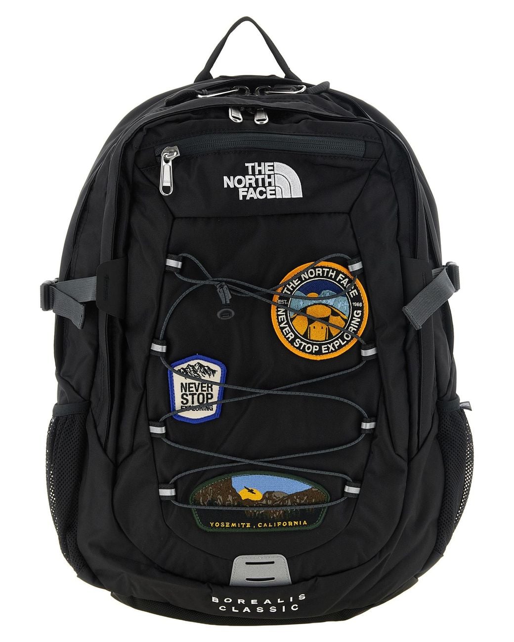 The North Face Black 'Borealis Classic Patch' Backpack for men