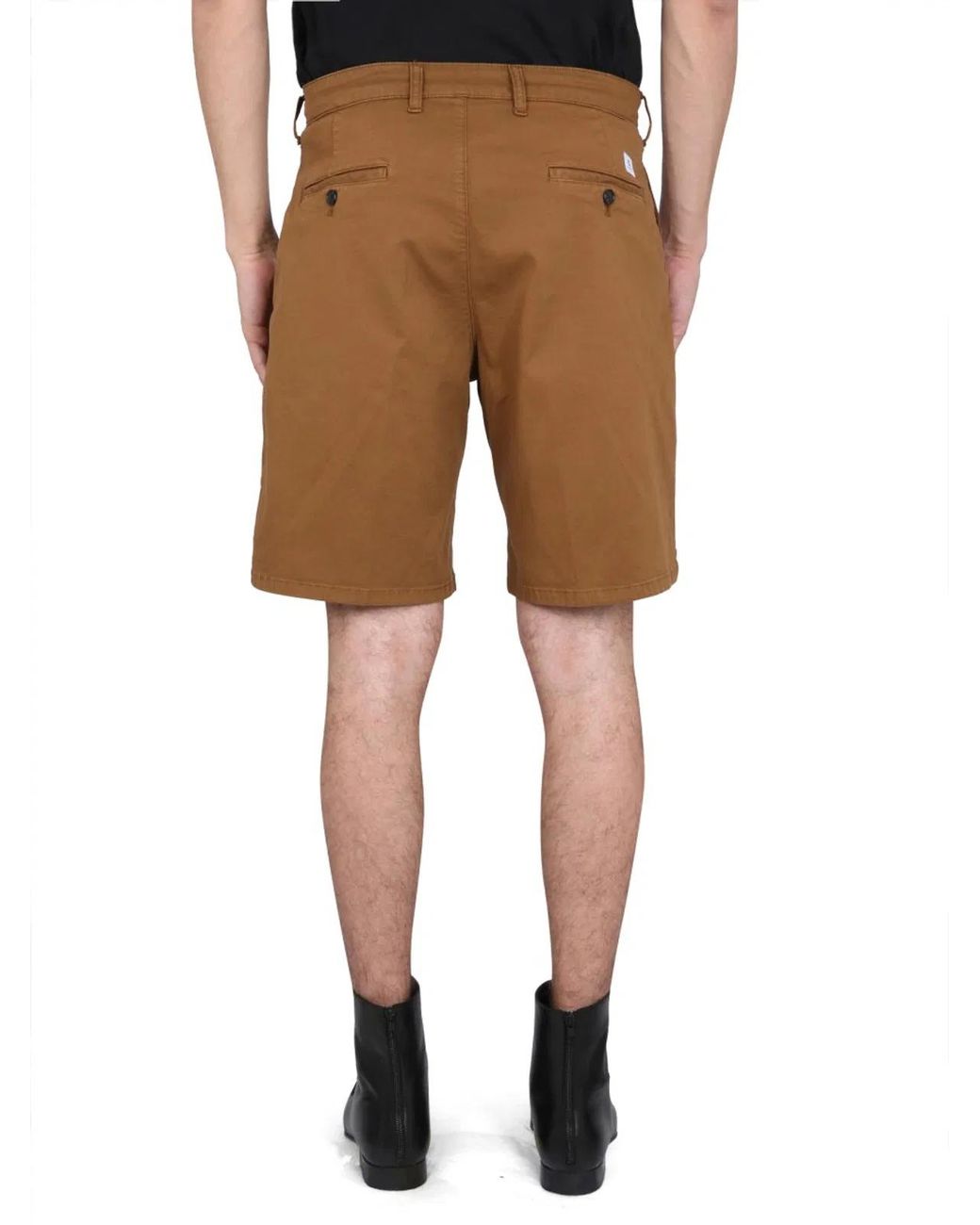 Department 5 Natural Cotton Bermuda Shorts for men