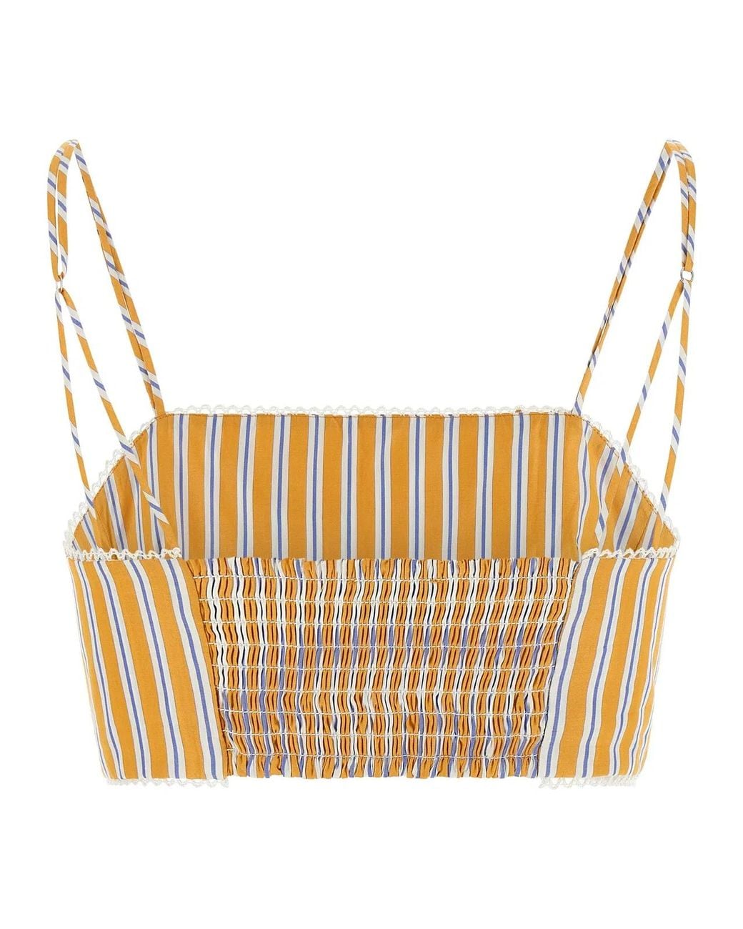 ANDAMANE Orange 'Carrie' Top