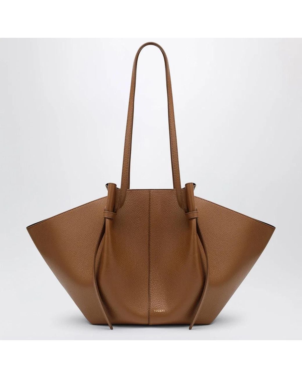 Yuzefi Brown Large Mochi Bag
