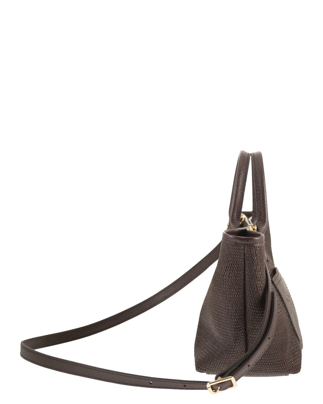Longchamp Brown Le Panier Pliage Xs