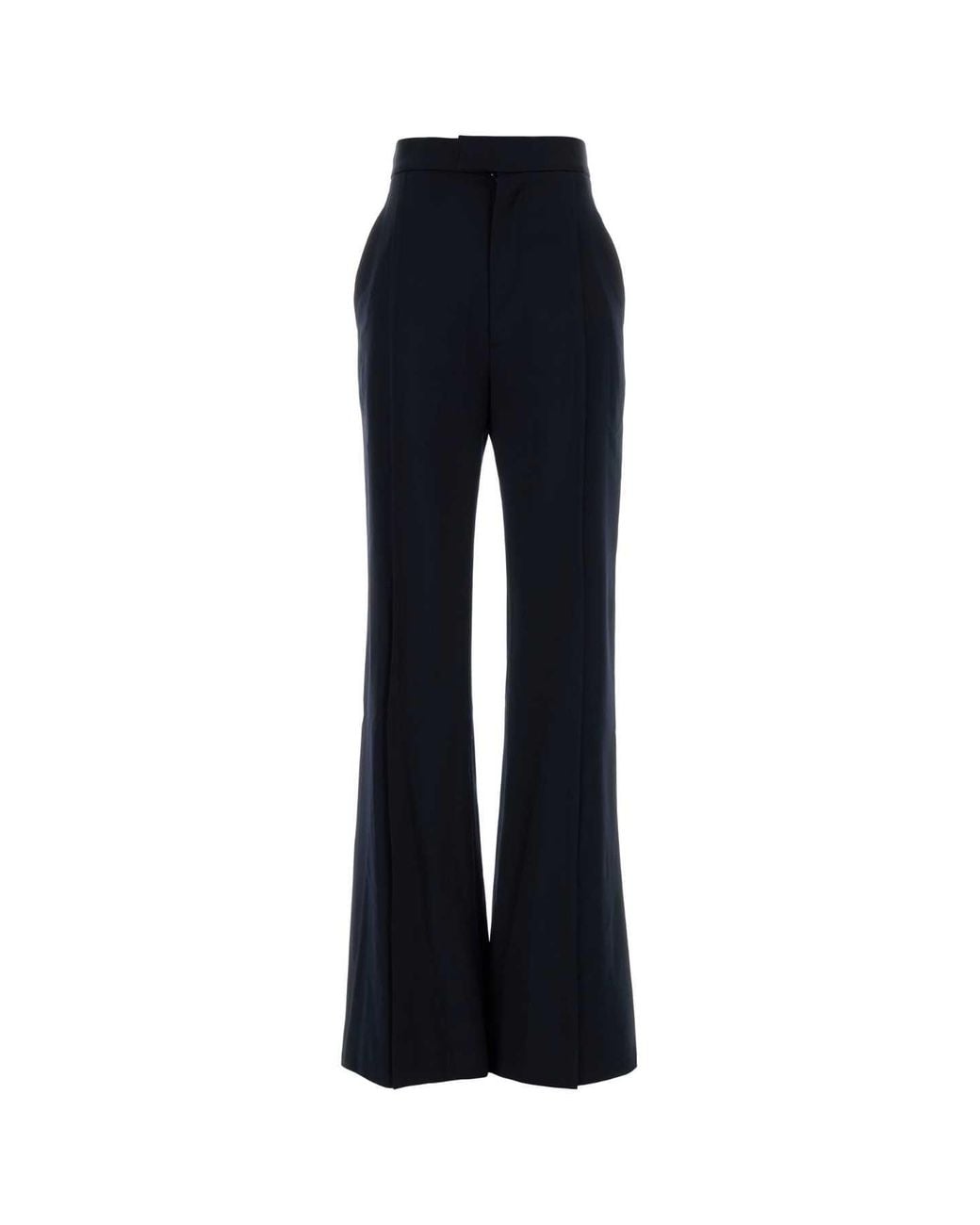 Vivienne Westwood Blue Wide-Leg Wool Trousers