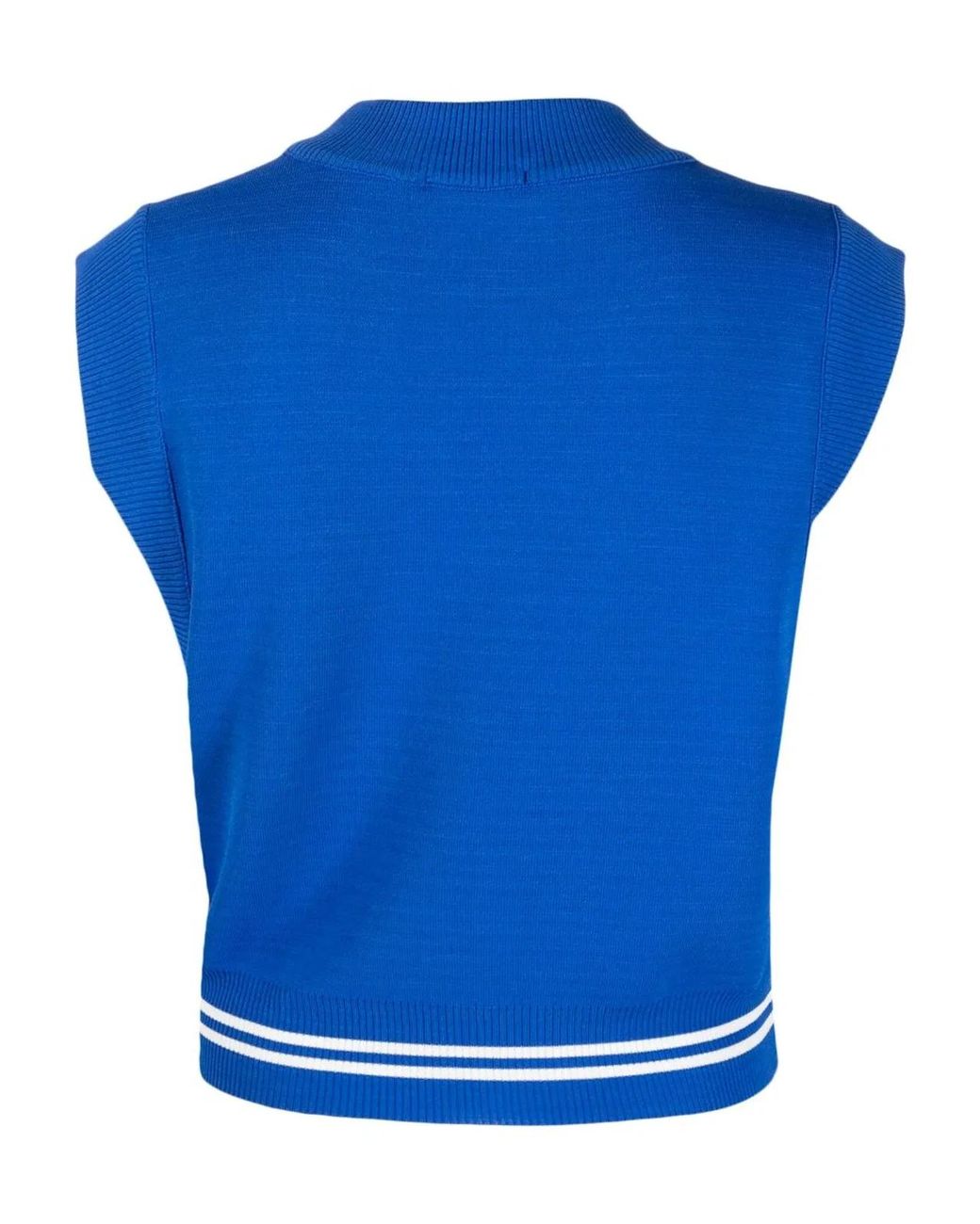 Autry Blue Logo Vest
