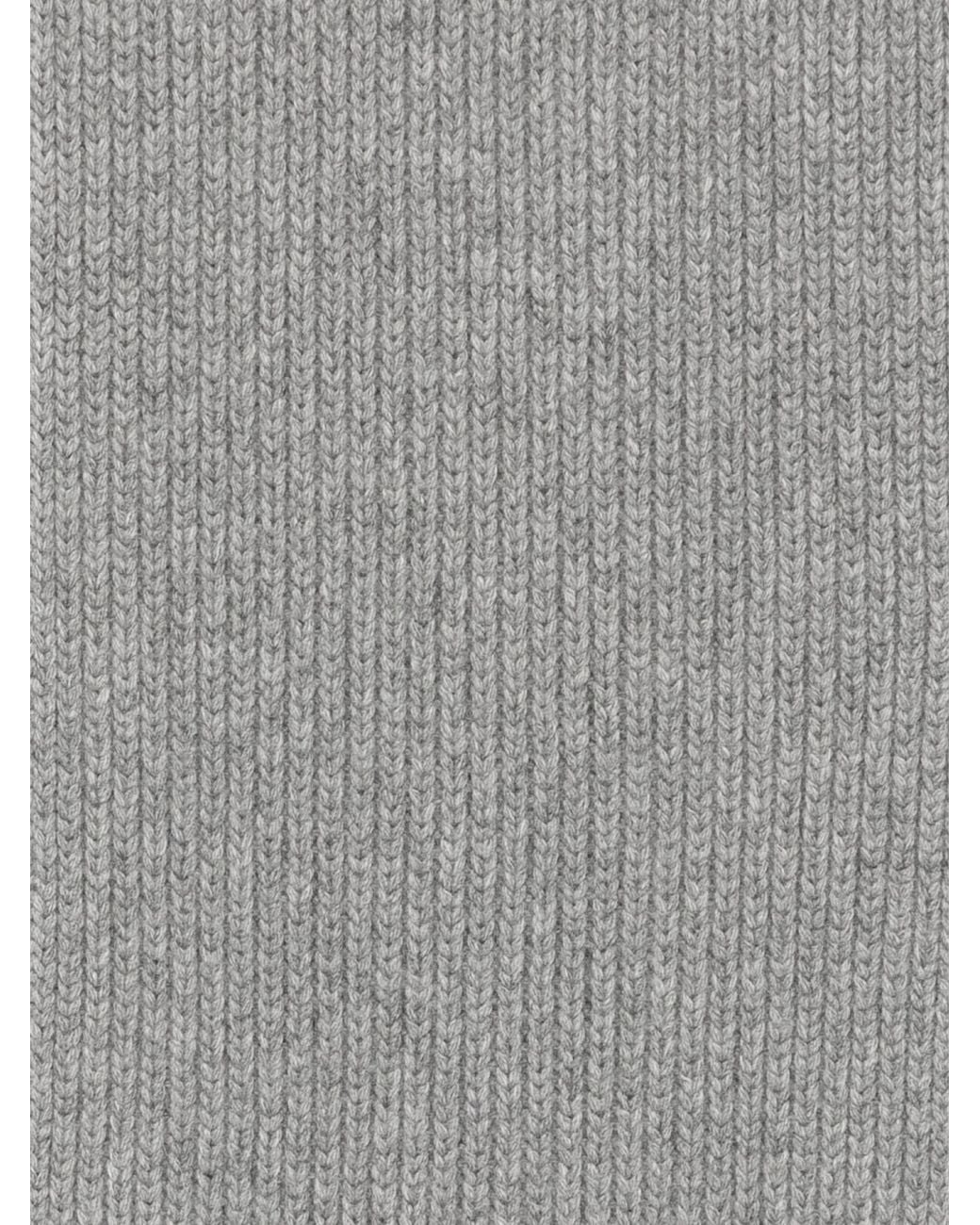 Miu Miu Gray Wool Blend Scarf