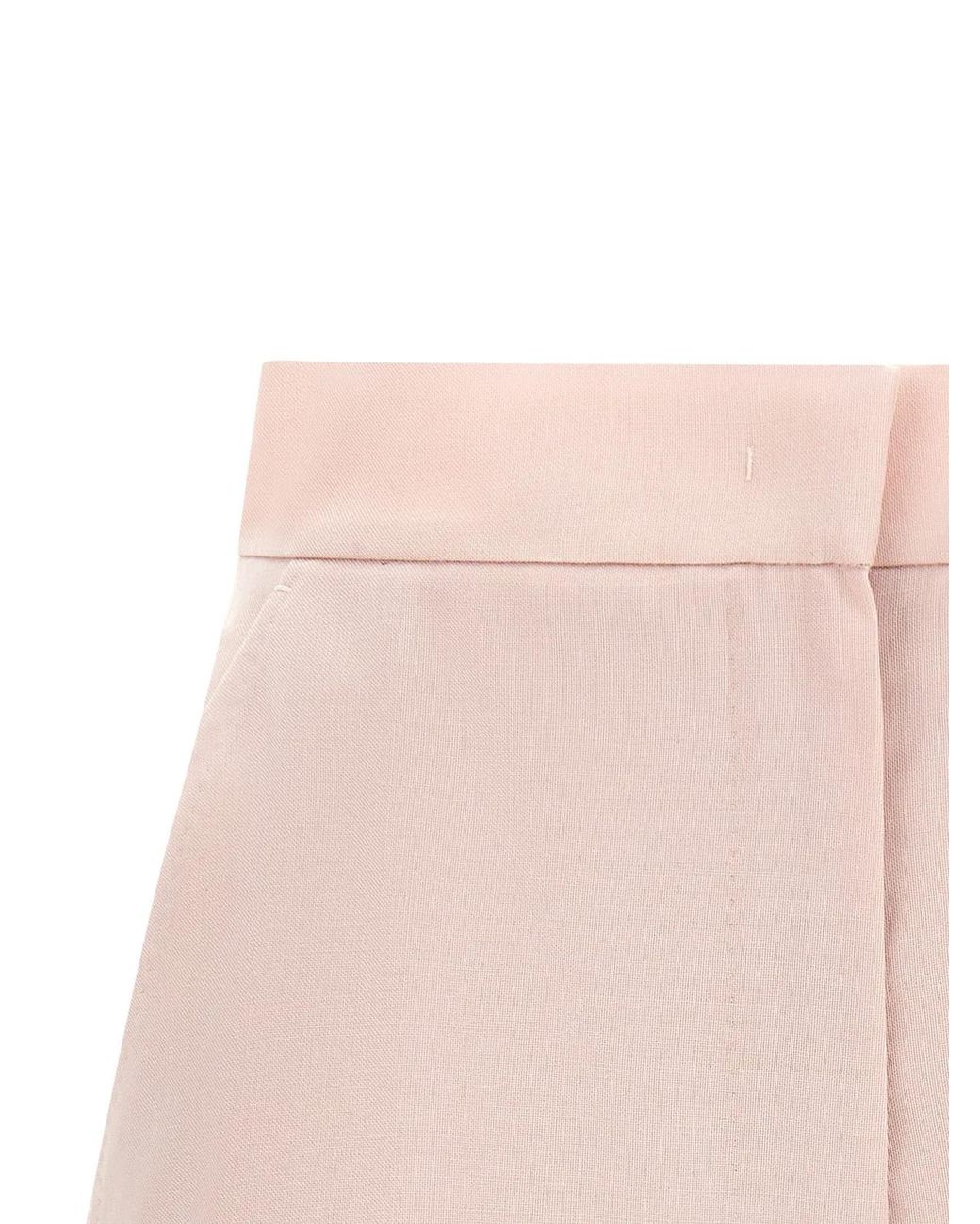 Max Mara Pink 'Mxmcelebre' Shorts