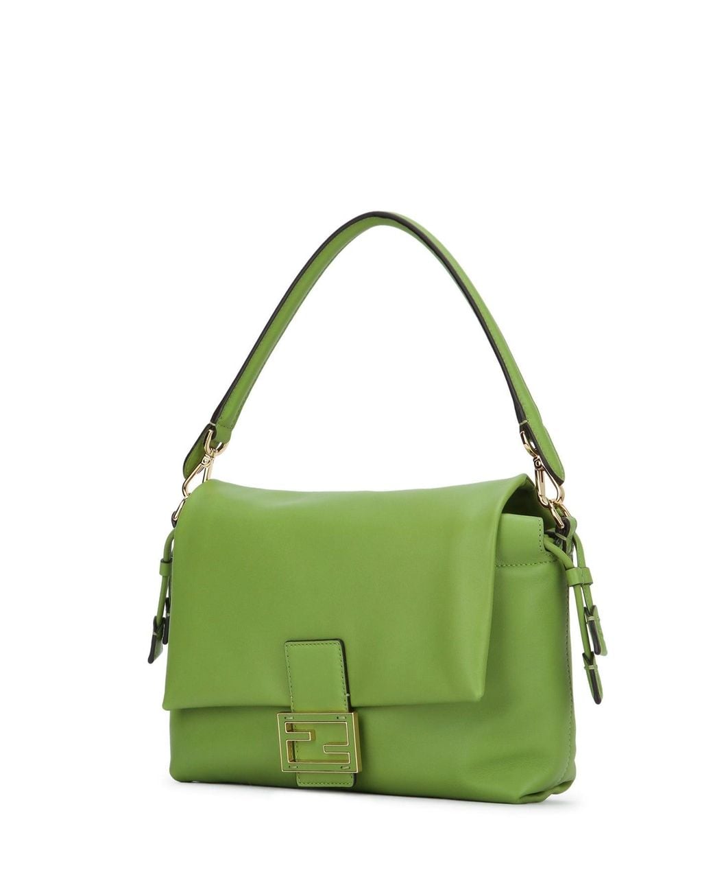 Fendi Green Mamma Bag M Nappa Blossom